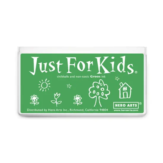 Jumbo Just for Kids Stamp Pad, Green {1}