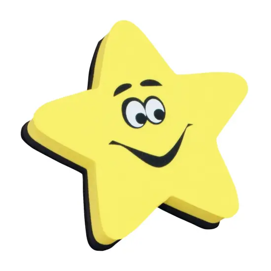 Magnetic Whiteboard Eraser, Star {1}
