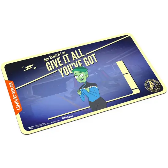 UniVersus: STAR TREK: Lower Decks - D&rsquo;Vana Tendi Playmat - 24 x 14" Neoprene Mat, Tabletop Card Game Accessory, UVS Games, Officially Licensed {6}
