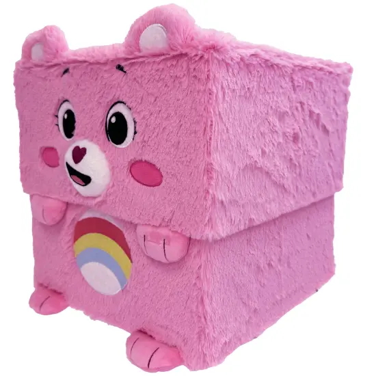 Care Bears: Storables 10" Box - Cheer Bear - Pink Character Themed Bin, Fabric Storage Container, Opening Top Lid, Holds Toys, Books & More, Licensed {3}