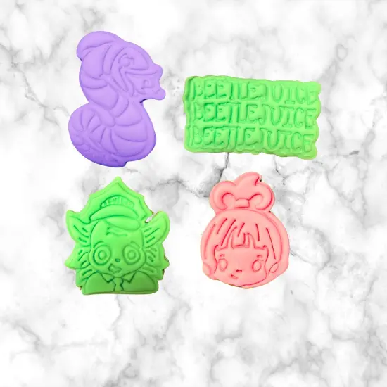 Juice Man and Friends Mini Fondant Cutters {6}