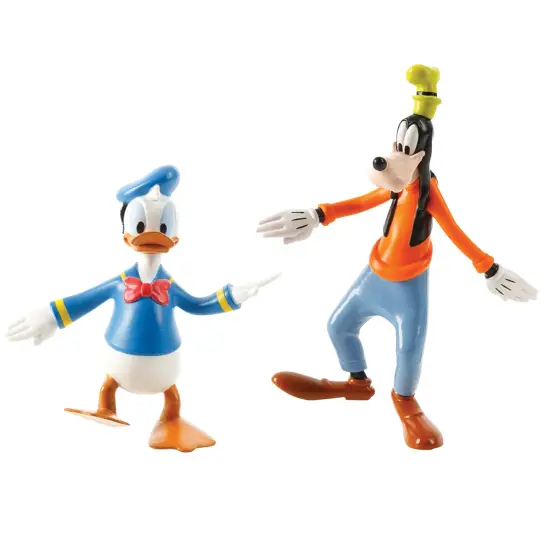 FleXfigs: Mickey Mouse - 4 Character Pack - Disney Articulated Action Figures, Flex It - Pose It!, Collectible Toy Miniatures, Licensed, Kids Ages 3+ {5}