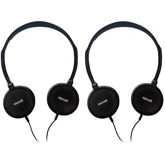 HP-100 Budget Stereo Headphones, Pack of 2 {1}
