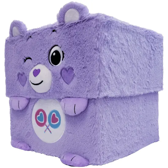Care Bears: Storables 12" Box - Share Bear - Purple Character Themed Bin, Fabric Storage Container, Opening Top Lid, Holds Toys Books & More, Licensed {3}