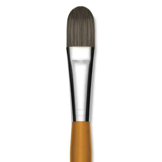 Isabey Isacryl Brush - Filbert, Long Handle, Size 12 {1}