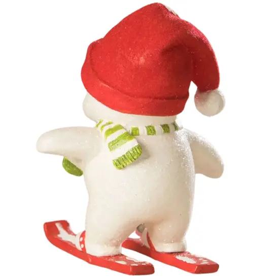 Skiing Snowman 4.5" {2}