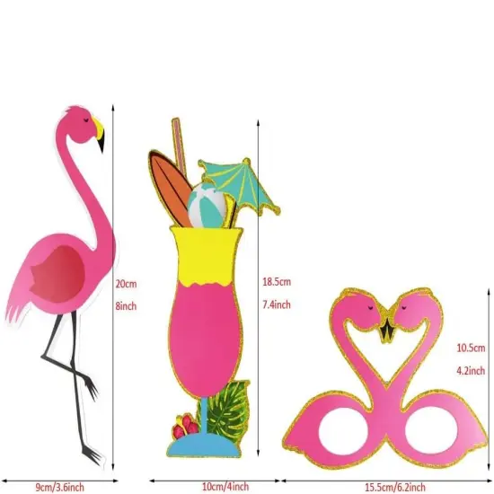 12 Pcs Summer Photo Booth Props {3}