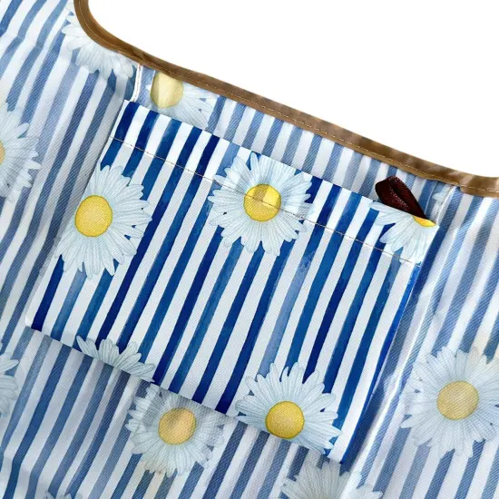 Wrapables Large Foldable Tote Nylon Reusable Grocery Bags, Sprig {6}