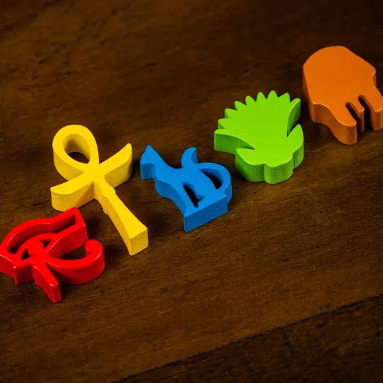 Synapses Games: Pyramido - Tile & Worker Placement Game, Build Your Pyramid Brick By Brick, Family Game Night, For 2-4 Players, 45 Minute Play Time, Ages 8+ {6}