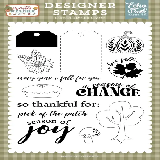 Sweater Weather Stamps-Season Of Change {1}