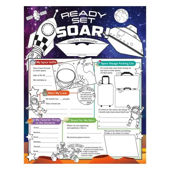 Fill Me In: Ready Set Soar, Pack of 32 {1}