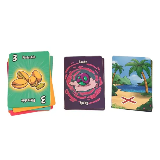 Skybound: Pirate Tails - A Squirrley Game Of Buried Nuts, Collection Game, Ages 8+, 2-5 Players {6}