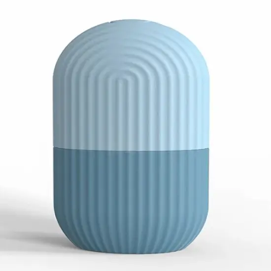 LivsIce Roller for Face and Eye, Ice Face Roller,Facial Beauty Ice Roller Skin Care Tools, Ice Facial Cube, Gua Sha Face Massage, Silicone Ice Mold for Face Beauty BLUE {1}