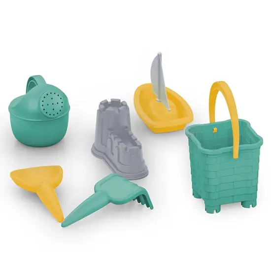 Dolu: 3-In-1 Activity Table: Sand, Water & Creativity - White, Green, Yellow - Play Accessories, Sensory Toy, Indoor/Outdoor, Toddlers & Kids Ages 2+ {4}