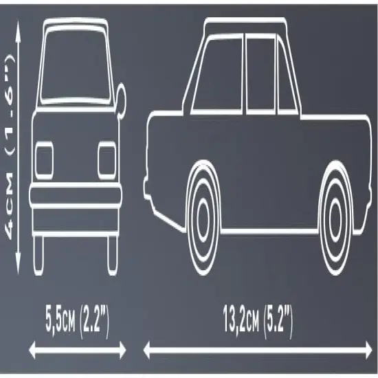 COBI Opel Collection OPEL REKORD C - SCHWARZE WITWE Vehicle {3}