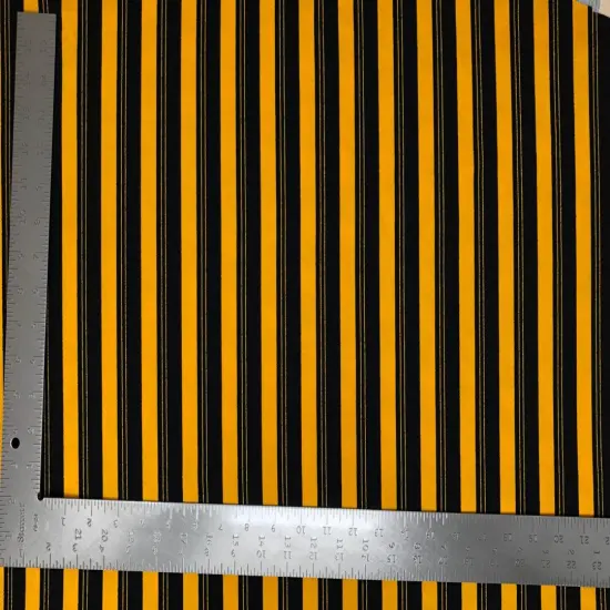 1 Yard Liverpool Knit Stripe Print Fabric Textured Stretch Material for Apparel, 58" 60" Wide {2}