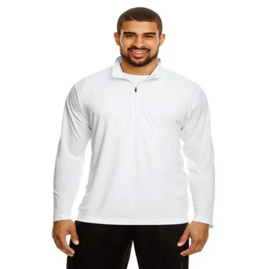 Paragon&reg; Breckenridge Quarter Zip Pullover Graphite {3}