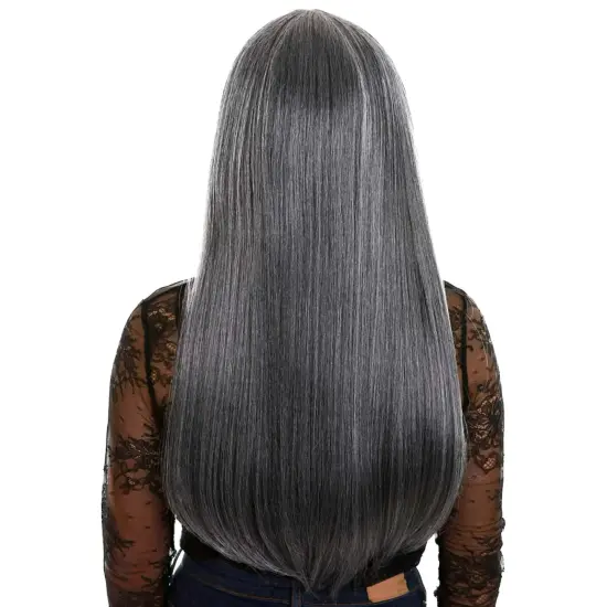 Ghostly Grey Adult Costume Wig {7}