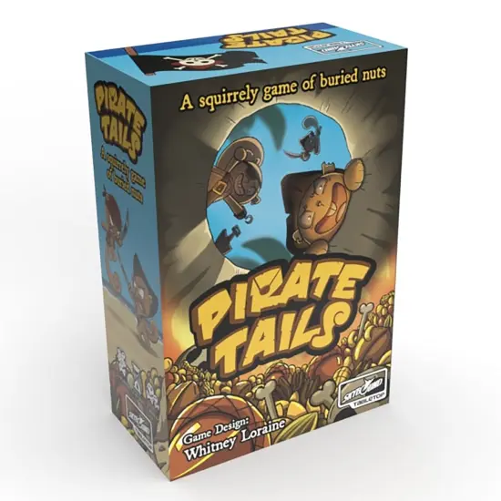 Skybound: Pirate Tails - A Squirrley Game Of Buried Nuts, Collection Game, Ages 8+, 2-5 Players {1}