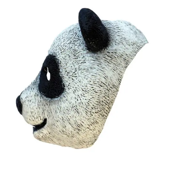 Panda Adult Latex Costume Mask {6}