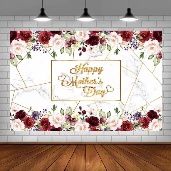 7x5ft Happy Mother's Day Backdrop {3}