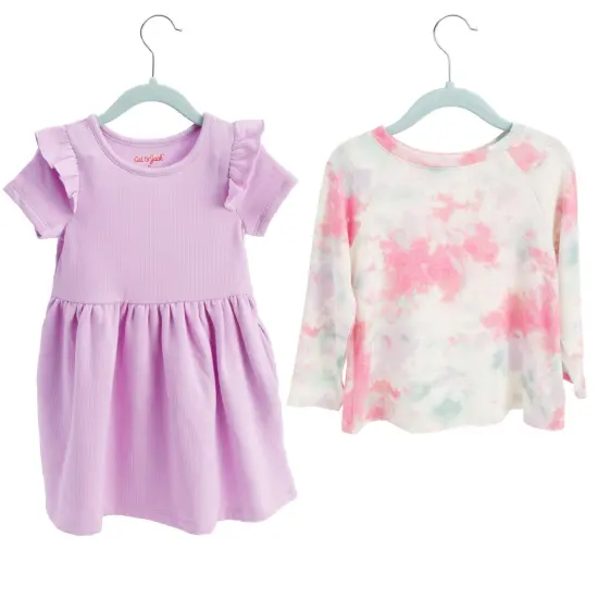 24-Pack Light Blue Velvet Hangers with Movable Clips for Baby and Kids Clothes, Slip-Resistant, Space-Saving for Pants, Leggings, Skirts, Shorts, Jackets, 360 Degree Swivel Hook (12x8 in), Ages 3-14 {3}