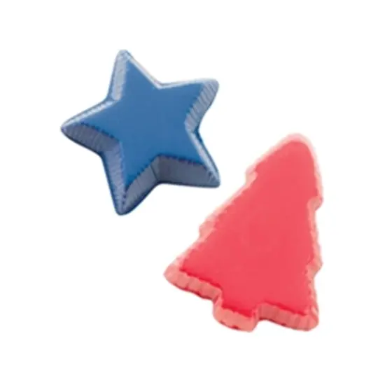 Star & Tree Bonbons Chocolate Mold {1}
