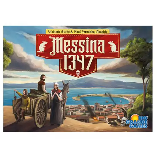Messina 1347 - Strategy Board Game, Rio Grande Games, Ages 14+, 1-4 Players, 90-120 Min {6}