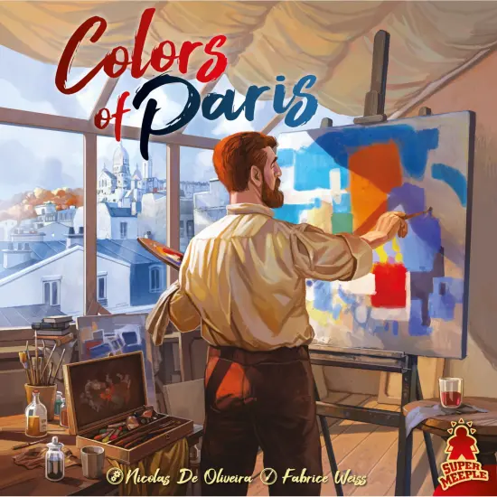 Colors of Paris -Strategy Board Game {4}