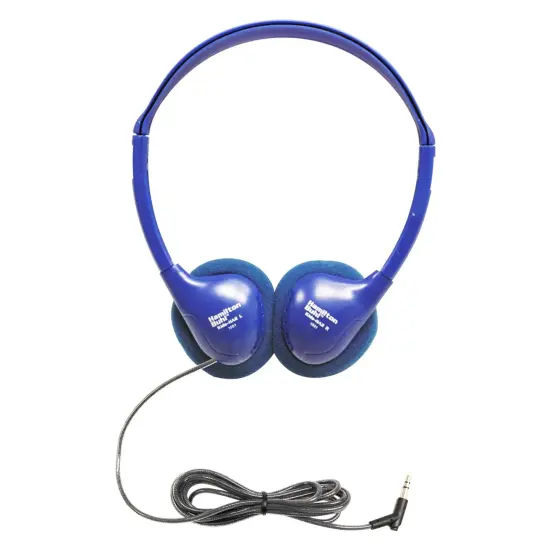 Kids On-Ear Blue Stereo Headphone {1}