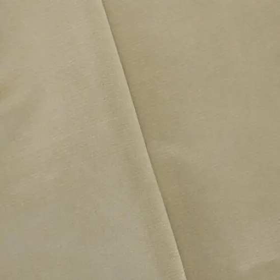 Taupe Beige Rib Satin Home Decorating Fabric By the Yard {1}