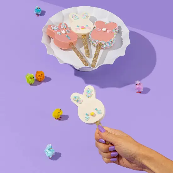 Fancy Sprinkles Limited Edition Easter Pamela Bunny Mold Reusable Silicone, For Baking, Cakesicle & Dessert Decorating {2}