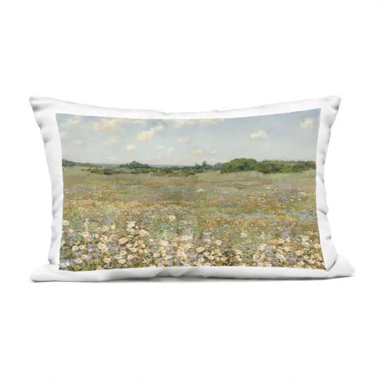 Stupell Industries Vast Flower Speckled Meadow Outdoor Printed Pillow design by Amber Sterling, 14 x 7 x 20 {1}