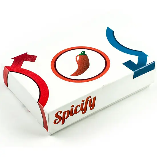 Fabio Esposito: Spicify - Adult Party Card Game, 2 Spicy Levels Of Challenges & Penalties, Sexy & Fun, Couples Game, NSFW, Ages 18+, 2-16 Players {1}