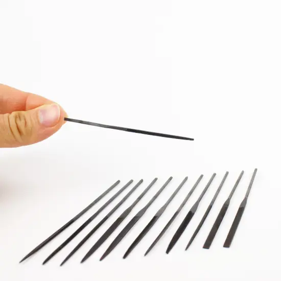 12 Piece Assorted Needle File Set {6}