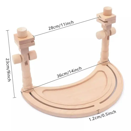 Cross Stitch Frame Tabletop Embroidery Hoop Holder Needlework Rack Detachable {3}