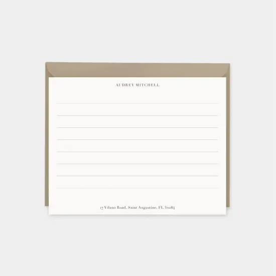 Emu Egg Blue Speckled Note Cards {5}