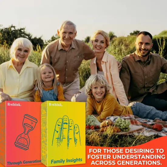 Rethink!: Conversation Starters for Families | 250 Cards {5}