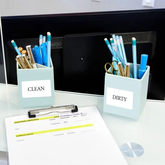 Avery Durable ID Labels with Sure Feed, 2" x 3.5" {4}