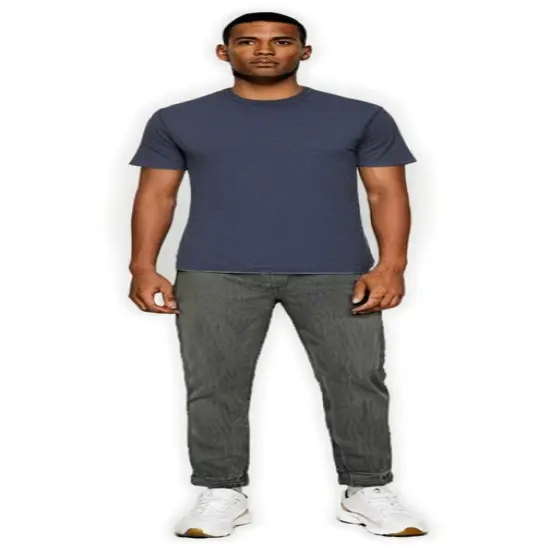 Gildan&reg; Softstyle Fashion Fit T-Shirt Heather navy {1}