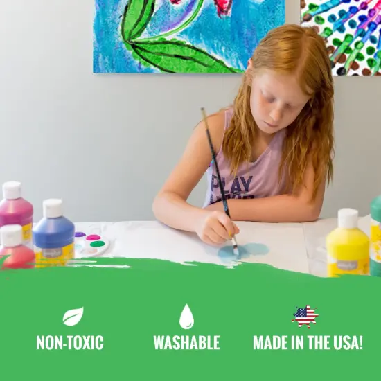 Little Masters&reg; Washable Tempera Paint, 128 oz. Bottles, 12 Colors {3}