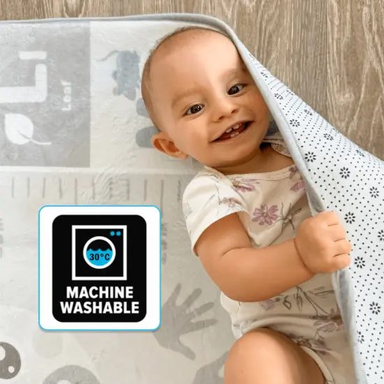 Baby Play Mat for Floor - Super Soft Plush Surface for Toddlers {6}