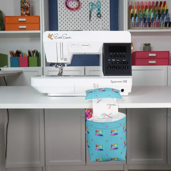 Crosscut Sewing Co.&reg; Pin Cushion & Thread Catcher Sewing Project Kit for Beginners with Fabric, Instructions and Video Sewing machines {4}