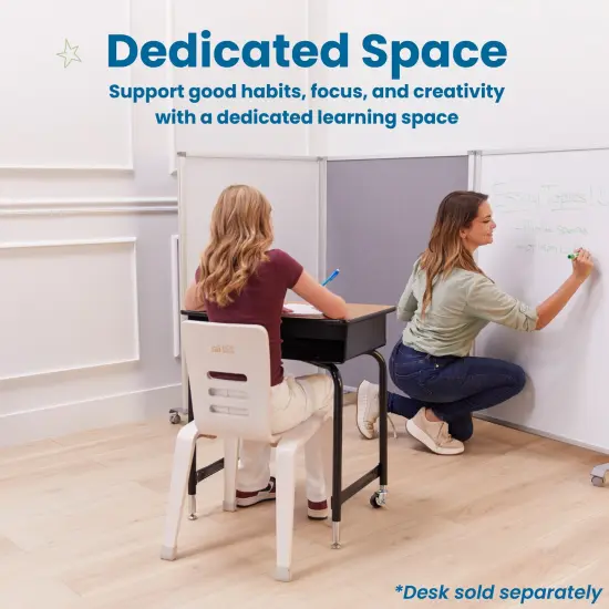 Bentwood Chair, 16in Seat Height, Stackable Seats, 2-Pack White Wash {3}