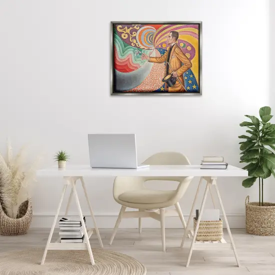 Stupell Industries Classical Georges Signac Painting Framed Floater Canvas Wall Art Design by one1000paintings {2}