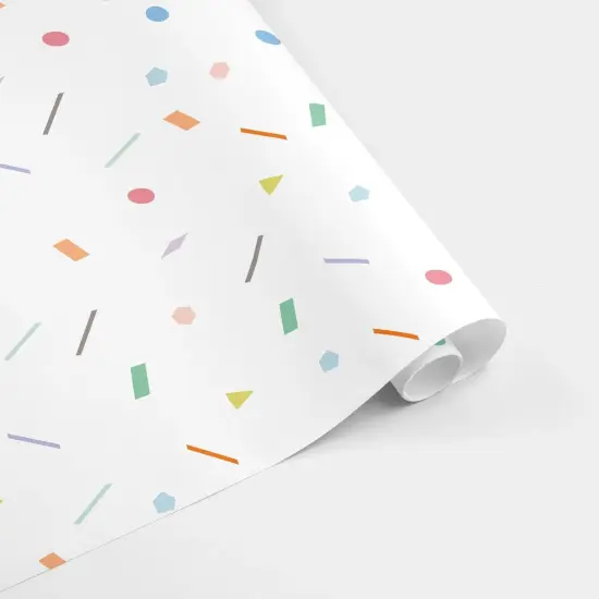 Colorful Confetti Pattern Gift Wrap {3}