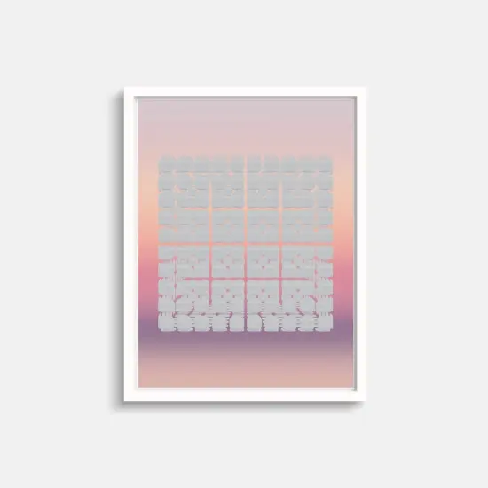 Pink Sunset Panel Grid {1}