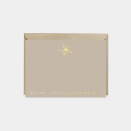 Grandifolium Botanical Note Cards II {1}