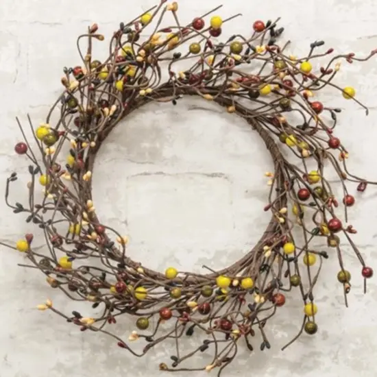 12" Primitive Combo Wreath {1}