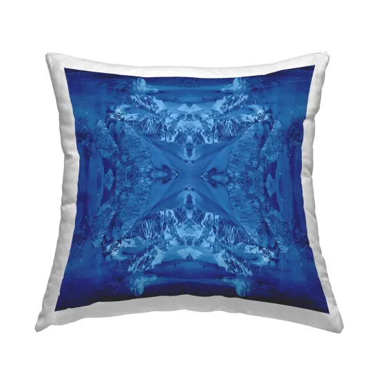 Abstract Elegant Motif Decorative Printed Throw Pillow Design by El Perkin, 18 x 7 x 18 {1}